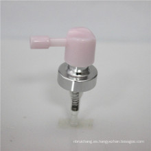 Pink plateado de plata sobre la bomba de pulverización para envases médicos